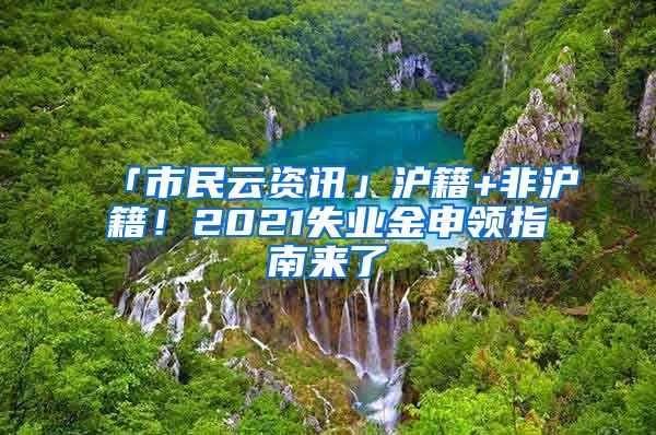 「市民云資訊」滬籍+非滬籍！2021失業(yè)金申領指南來了→