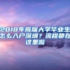 2018年應(yīng)屆大學(xué)畢業(yè)生怎么入戶深圳？流程都在這里啦