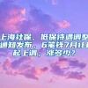 上海社保、低保待遇調整通知發(fā)布，6筆錢7月1日起上調，漲多少？