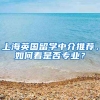 上海英國留學(xué)中介推薦，如何看是否專業(yè)？