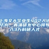 上海交大畢業(yè)生402人進華為，青浦研發(fā)中心將導入3萬科研人才